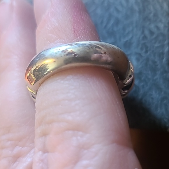 Large silver color stretch ring - Picture 6 of 6